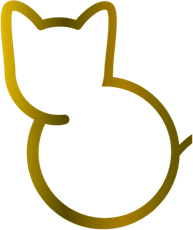 Logotipo de MiauKolor — criadero de gatos British, Asturias